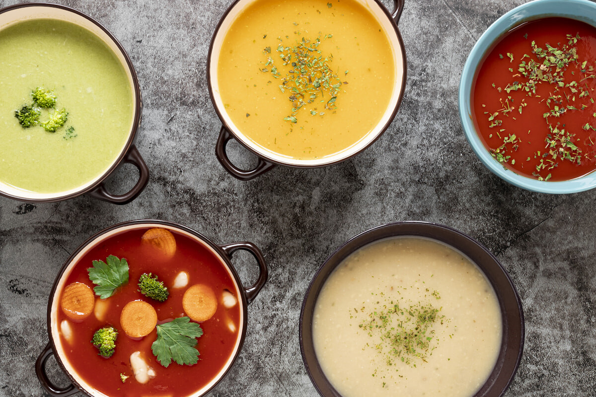 5 recetas de sopas que te harán amar los días fríos.