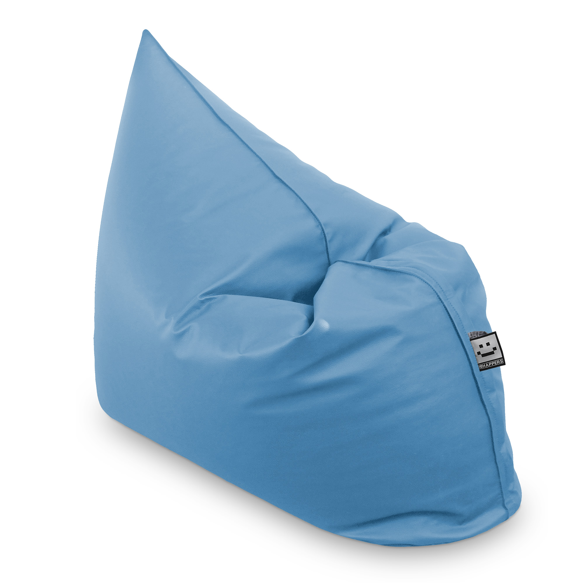 Riesen-Sitzsack aus Kunstleder Himmelblau (2)