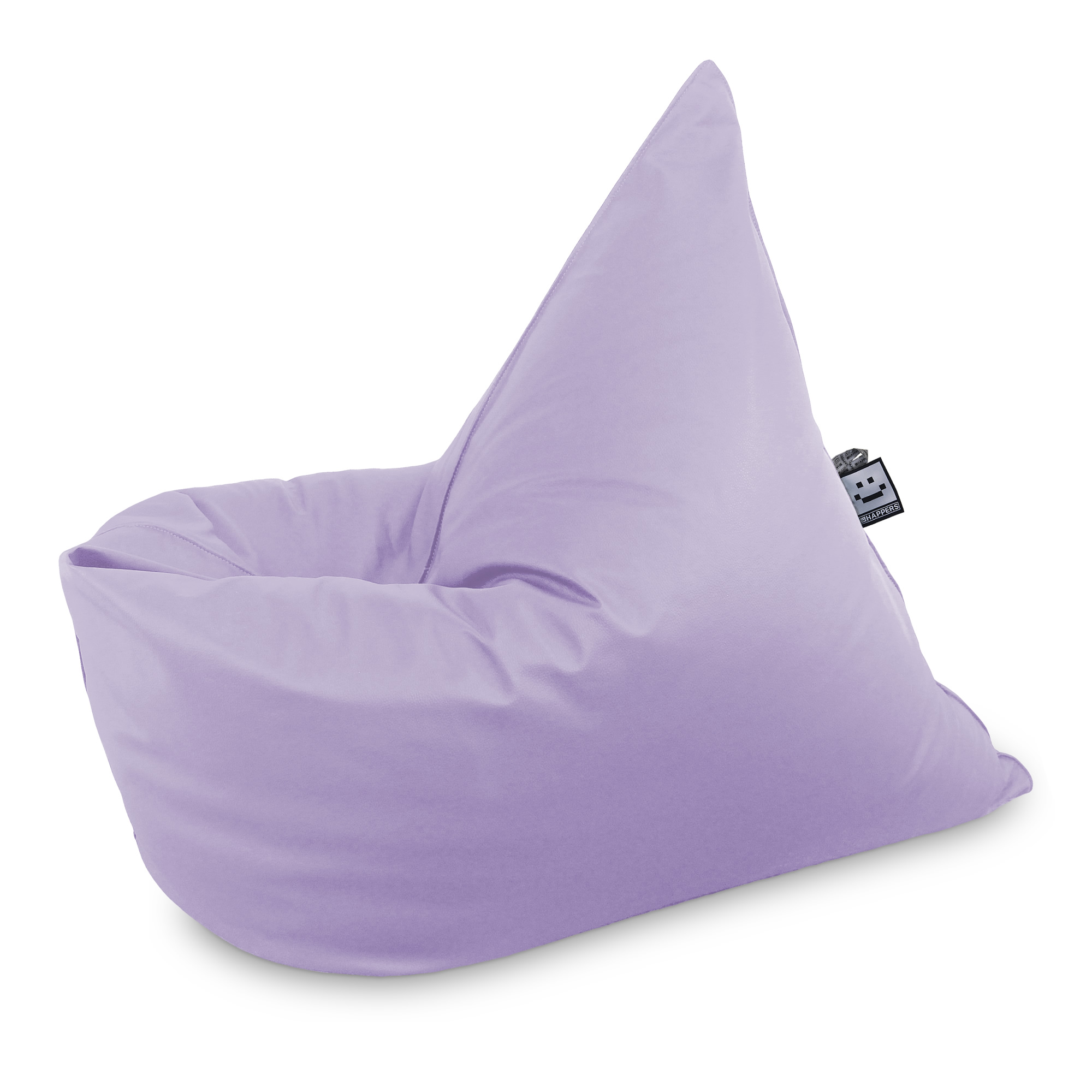 Big Puff Leatherette Interior Lavender Happers (3)