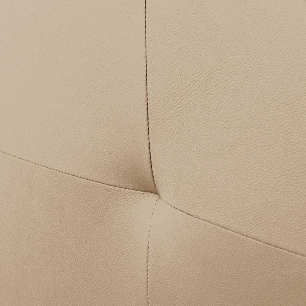 Cabecero de cama Altea tapizado con Polipiel en beige (3)
