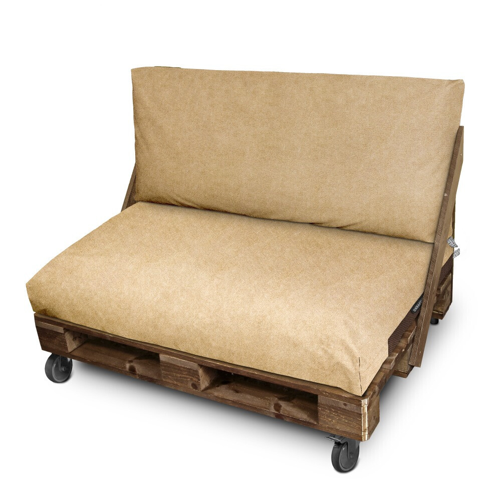 Cojín para palets Polipiel Exterior Patagonia Beige (6)