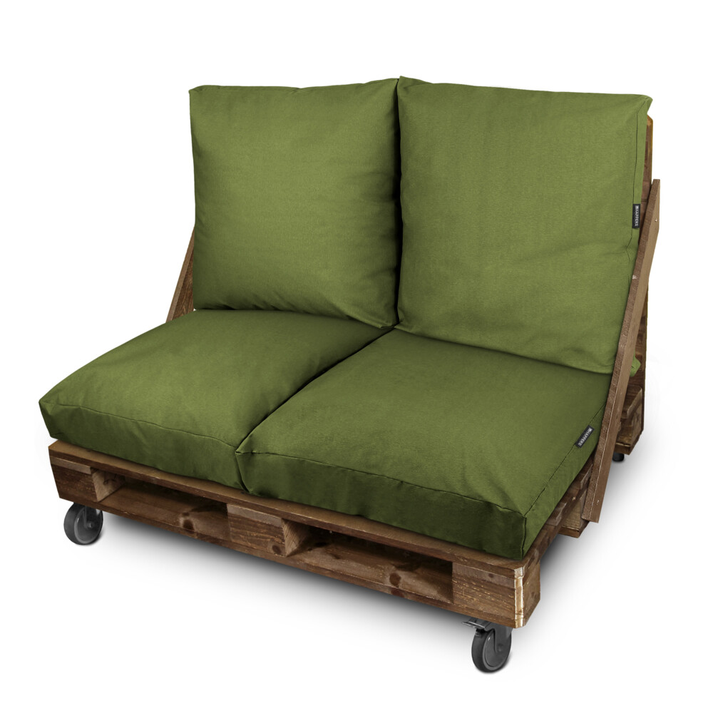HAPPERS Cojín de suelo multiusos exterior Naylim Mate Verde ()