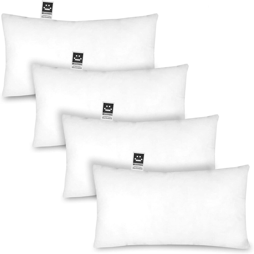 DODO Pack 2 almohadas de moda 60x60cm + 2 protectores de almohada  impermeables 60x60 cm - Relleno