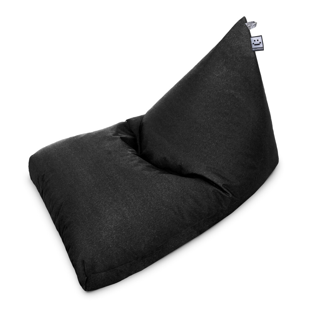 Puff Pirámide Naylim Mate para Exterior Negro (7)