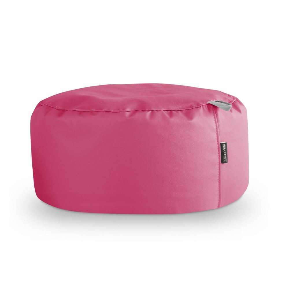 Puff Redondo Polipiel Indoor Fucsia ()