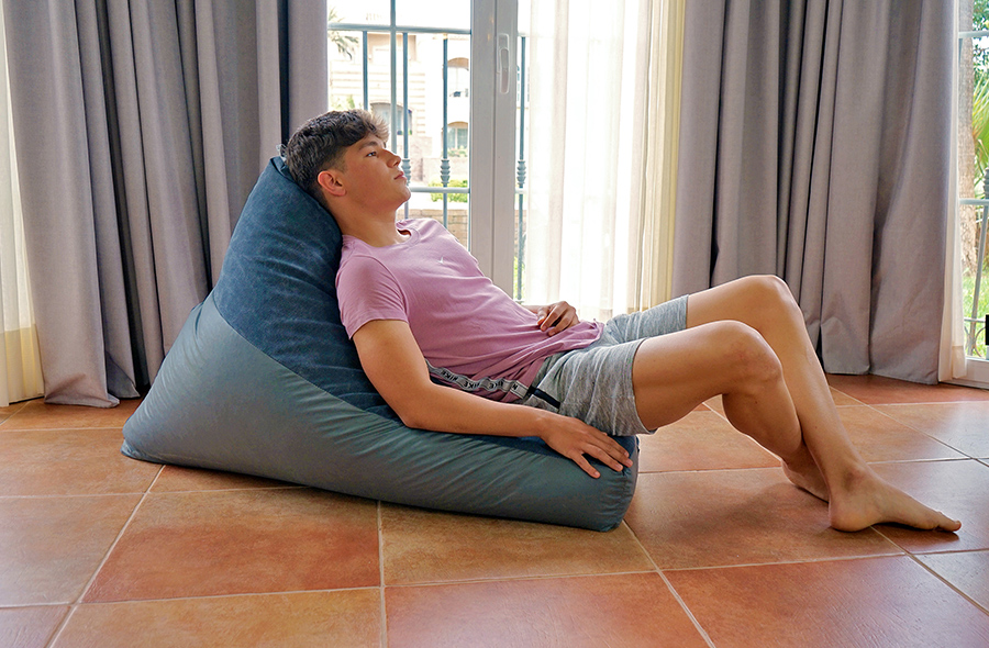El puff para ubicar en cualquier lugar de la casa